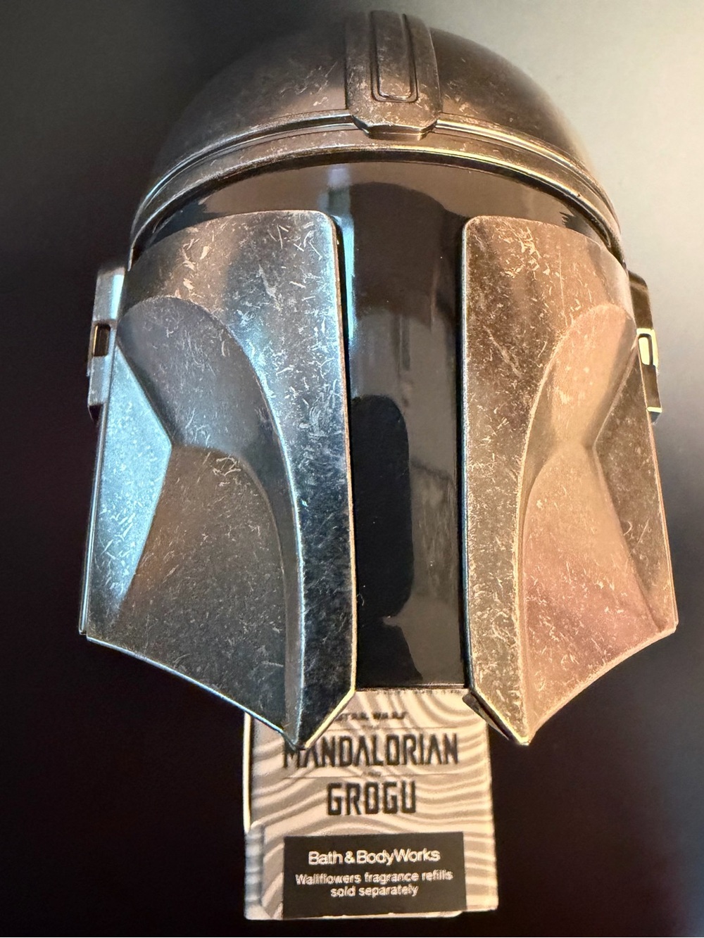 Bath & Body Works Mandalorian & Grogu Helmet Wallflowers Plug Star Wars